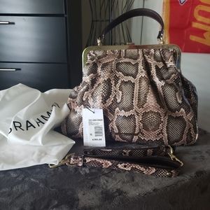 Brahmin Emmy Dusty Pink Haiku Purse